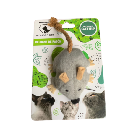 Juguete ratón con catnip