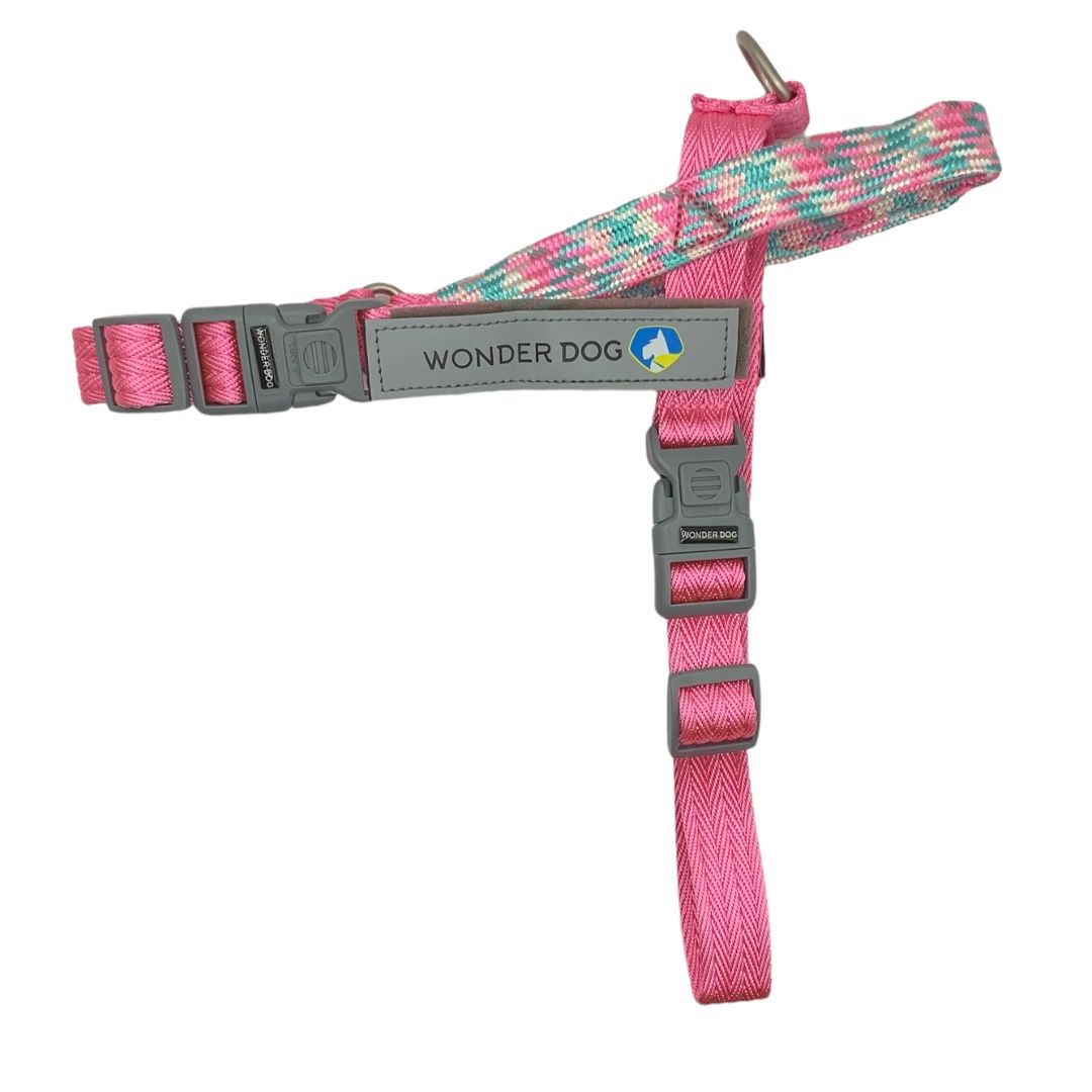 Collar para mascota color rosado, desde la talla S a la L Marben Pets - Wonder Dog